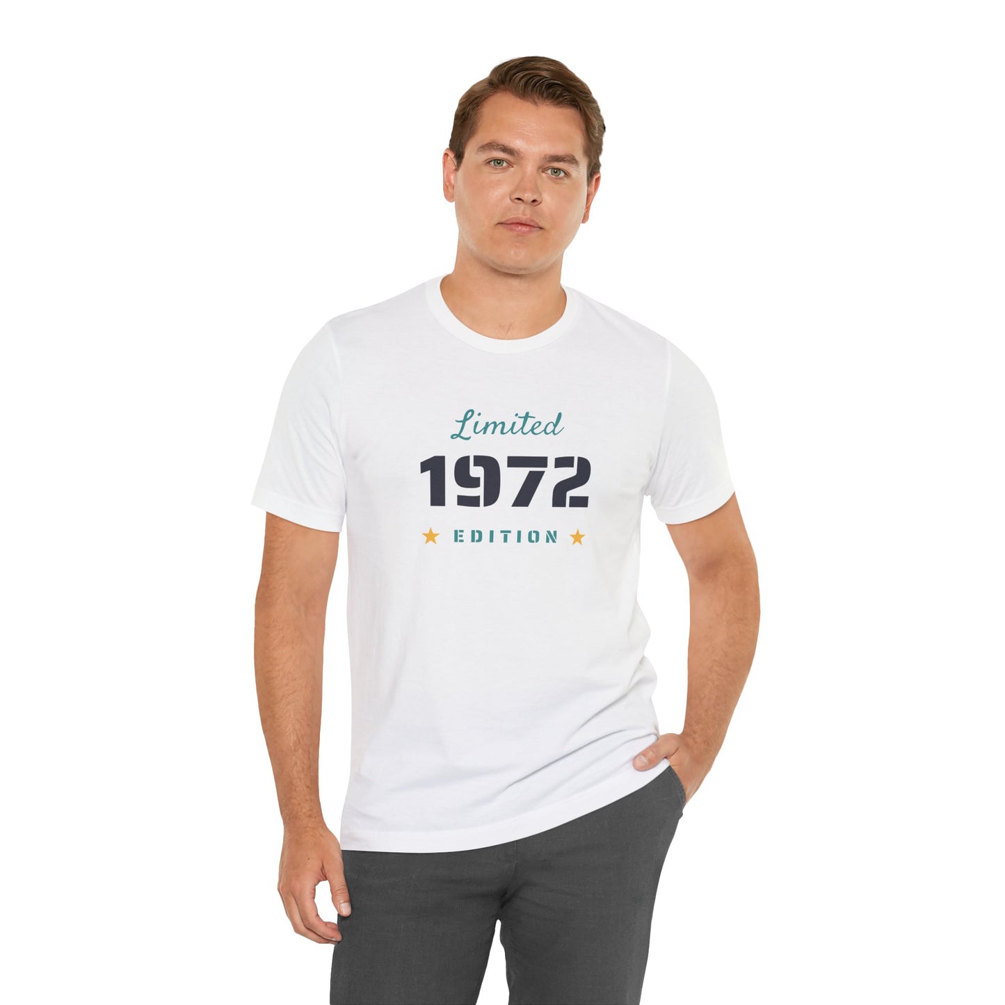 Limited Edition 1972 Unisex Jersey Tee - Celebrate Your Year!