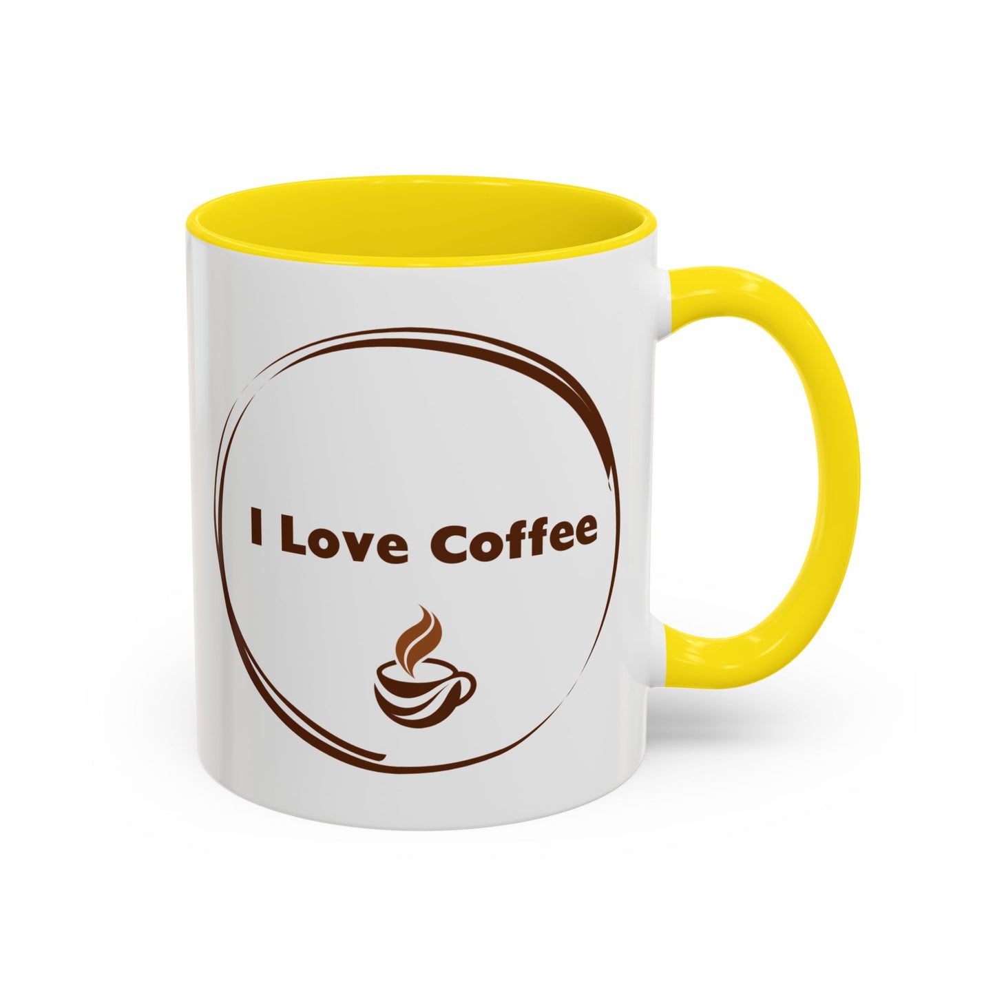 I Love Coffee Mug (11oz) A must for all Coffee addicts!