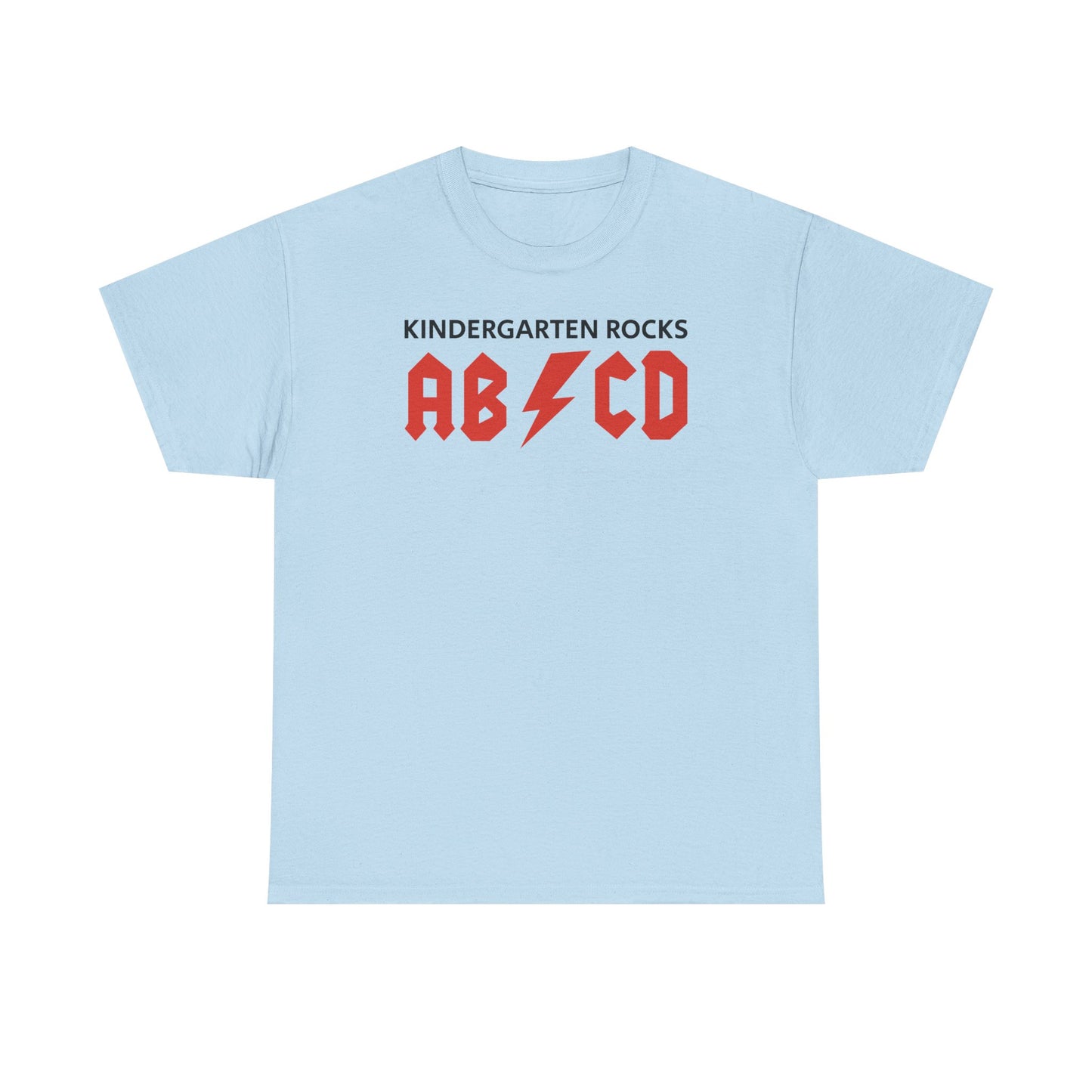 Kindergarten Rocks ABCD - Unisex Heavy Cotton Tee