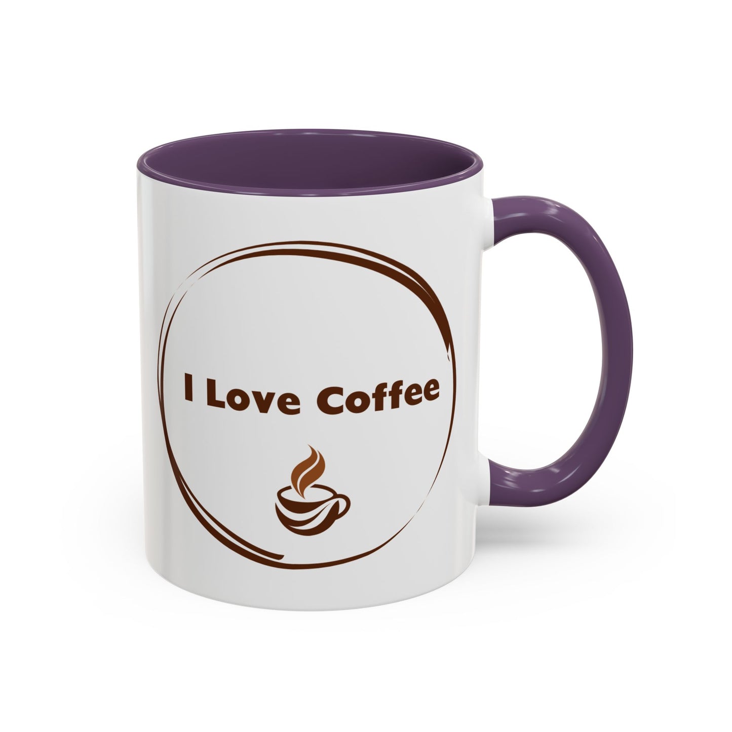 I Love Coffee Mug (11oz) A must for all Coffee addicts!