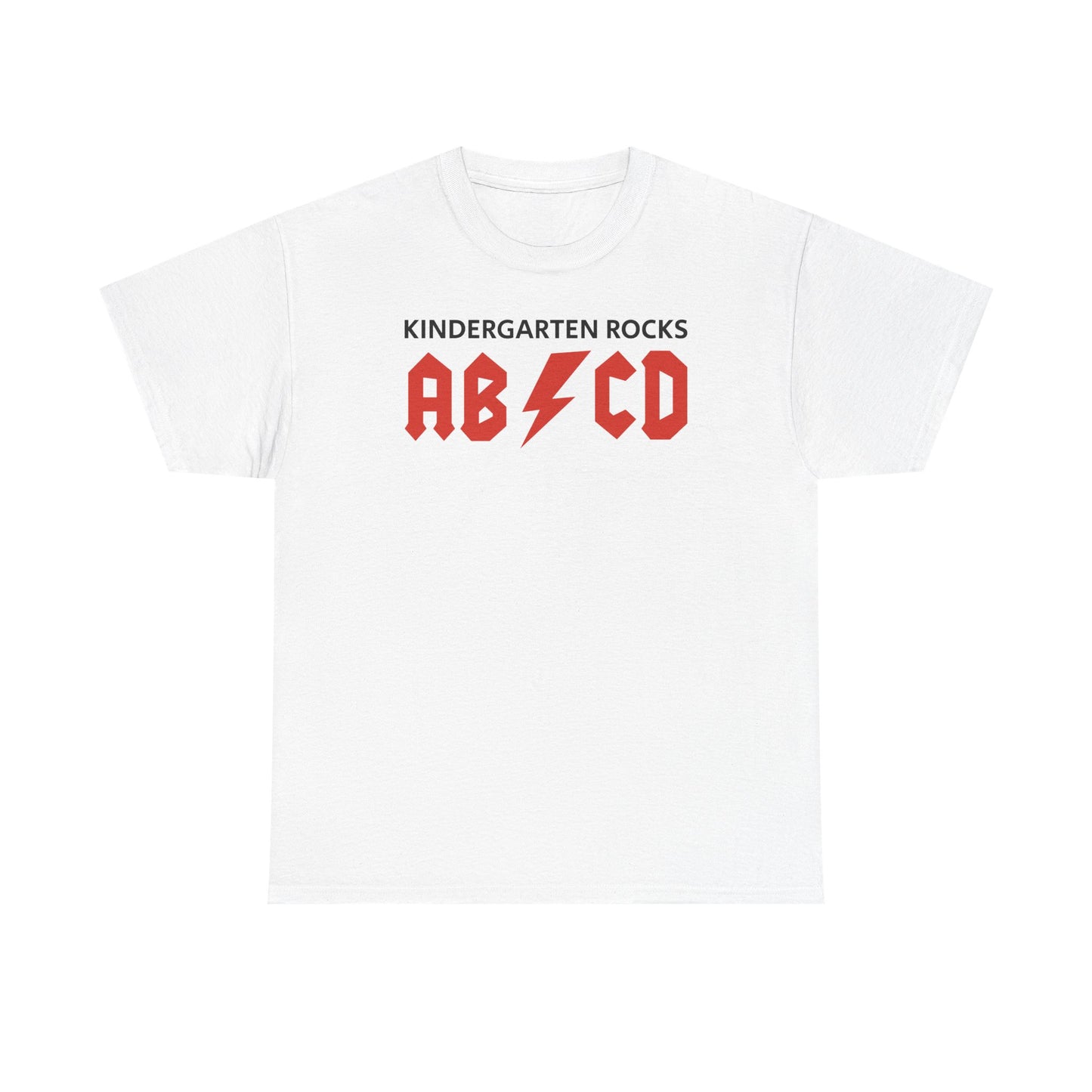 Kindergarten Rocks ABCD - Unisex Heavy Cotton Tee