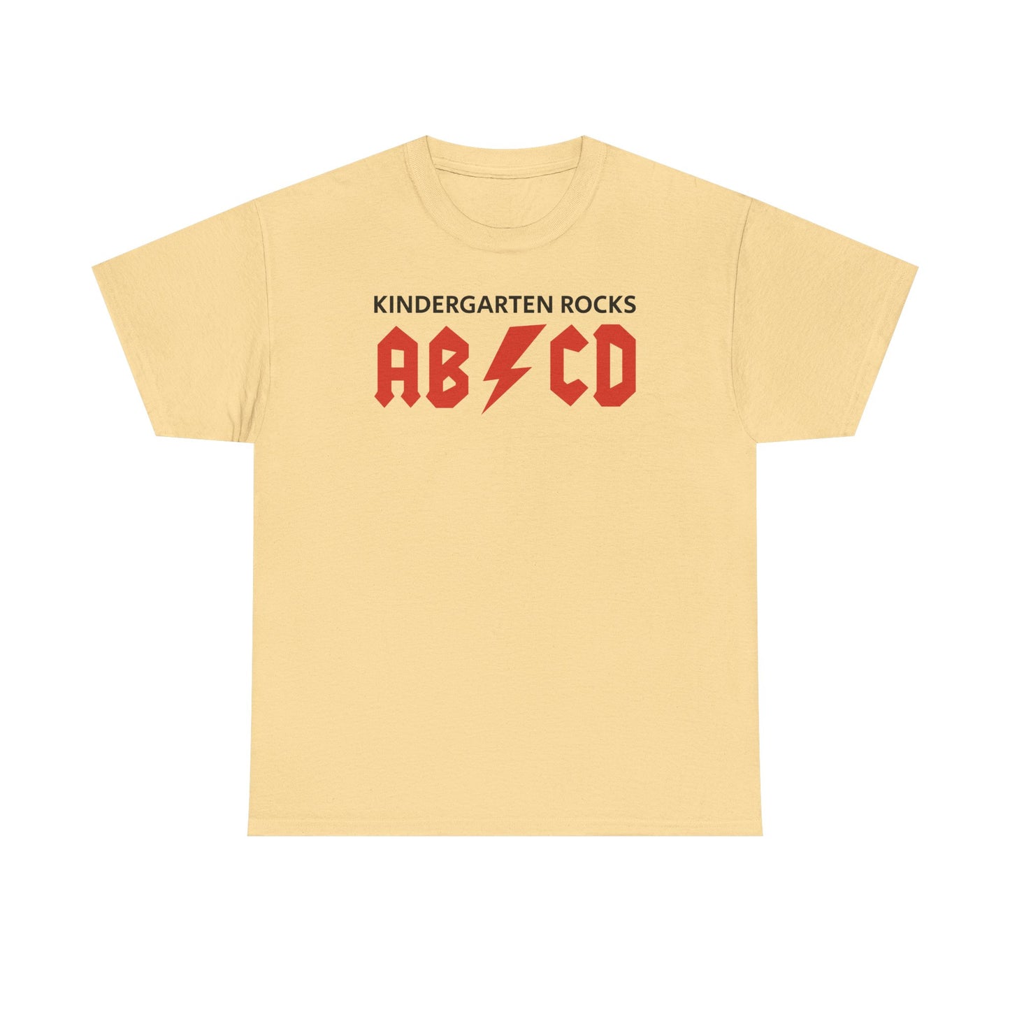 Kindergarten Rocks ABCD - Unisex Heavy Cotton Tee