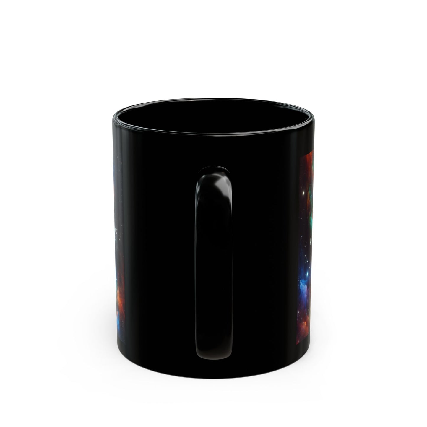 Life is for Living Black Mug (11oz)