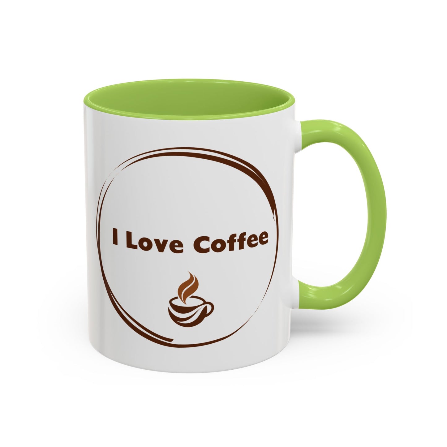 I Love Coffee Mug (11oz) A must for all Coffee addicts!