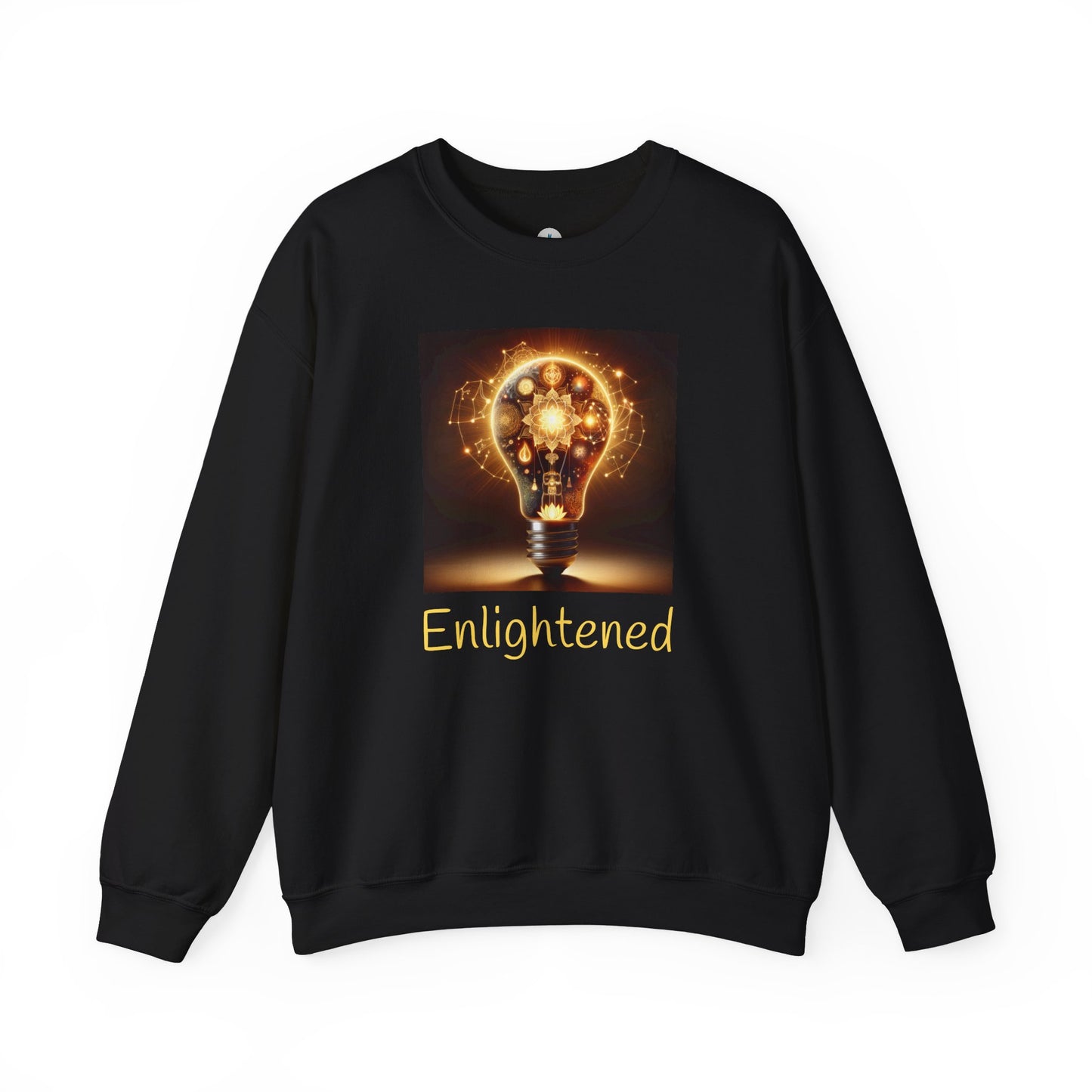 Inspirational Lightbulb Crewneck Sweatshirt - Unisex Heavy Blend