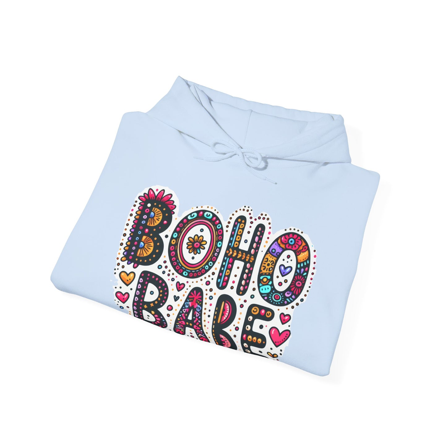 Boho Babe Unisex Heavy Blend Hooded Sweatshirt - Trendy & Cozy Comfort