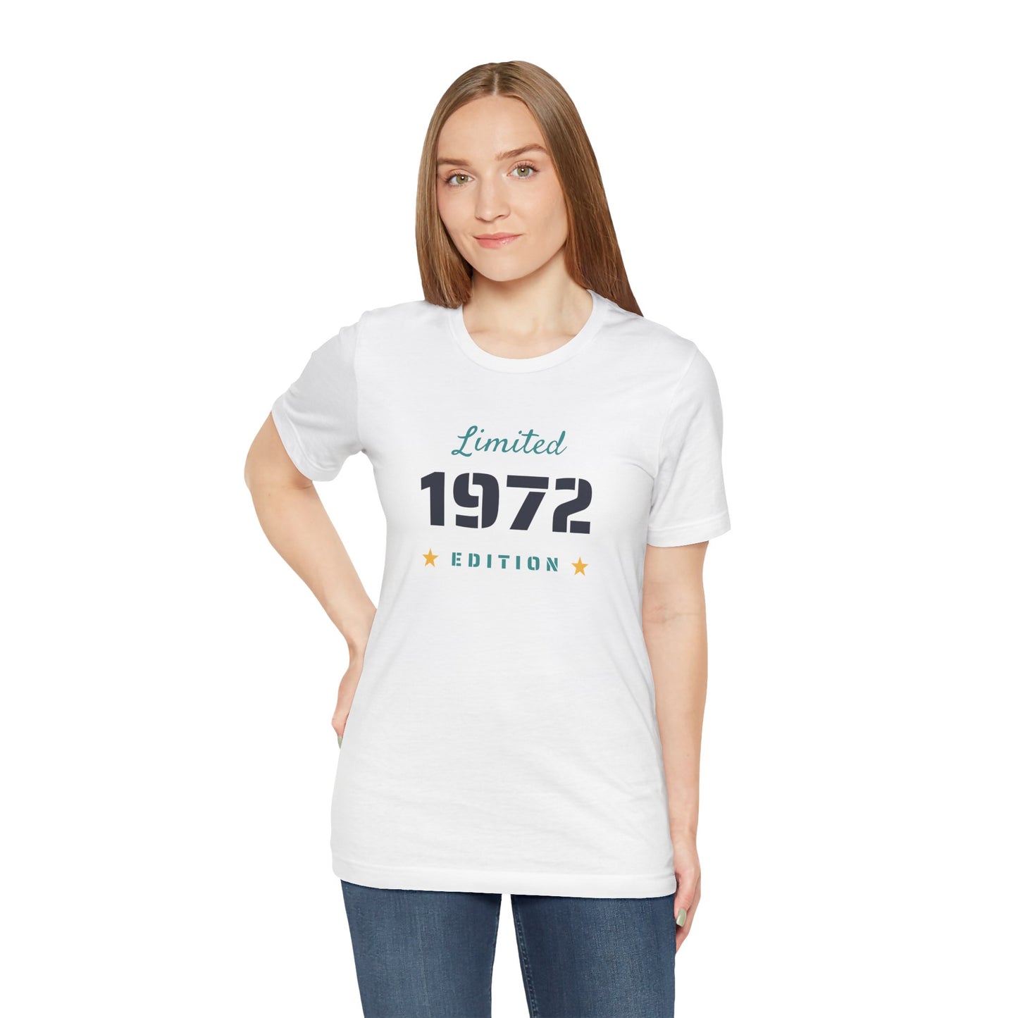 Limited Edition 1972 Unisex Jersey Tee - Celebrate Your Year!