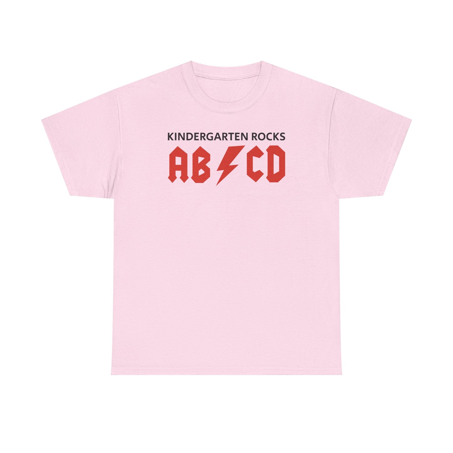 Kindergarten Rocks ABCD - Unisex Heavy Cotton Tee