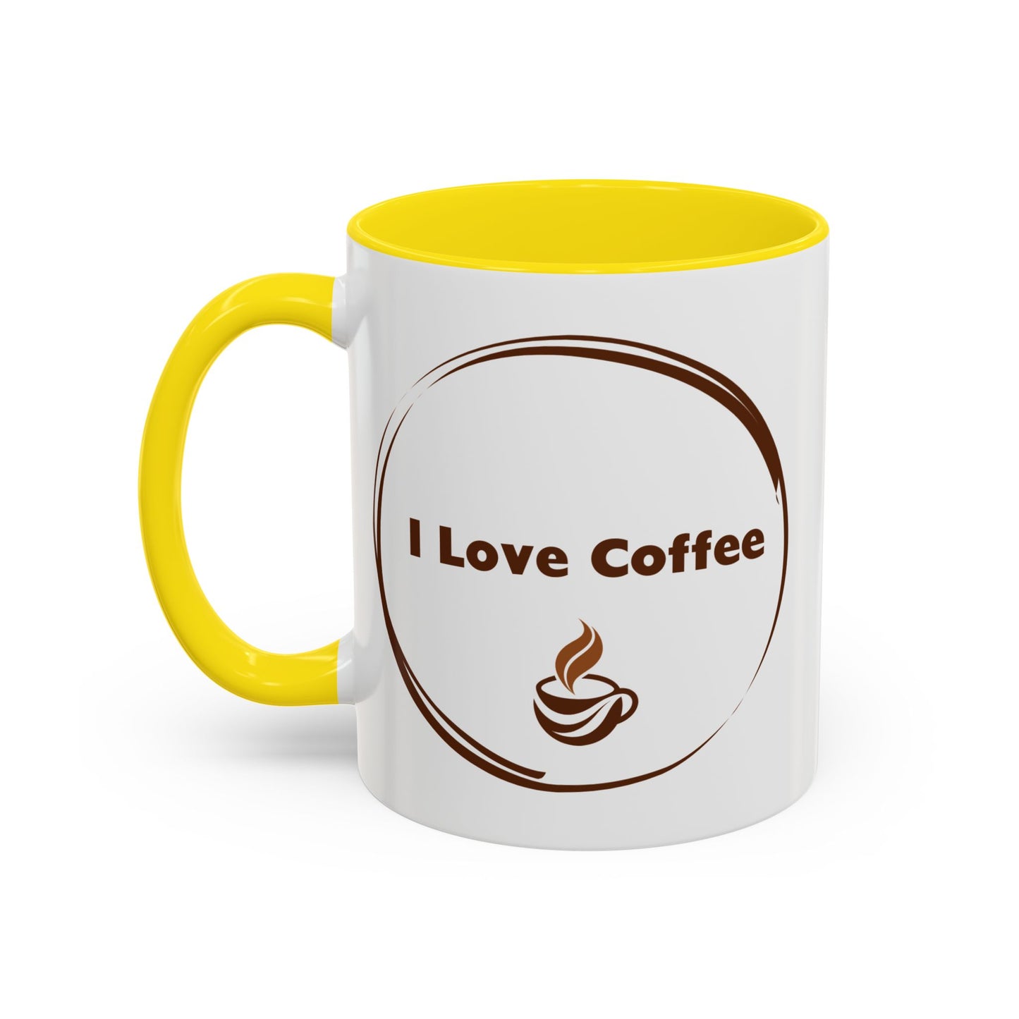 I Love Coffee Mug (11oz) A must for all Coffee addicts!